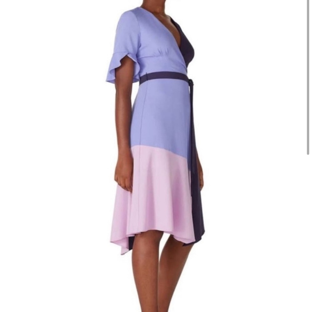 Anthropologie Hutch Colorblock Faux Wrap
Midi Dress - Picture 4 of 16